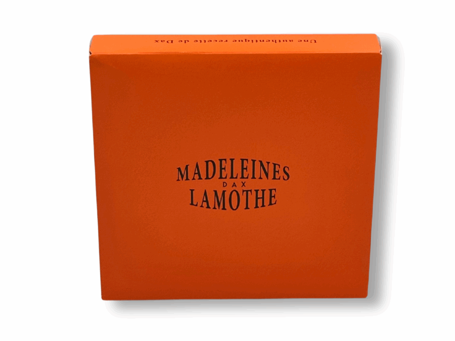 La boîte orange de 20 mini madeleines