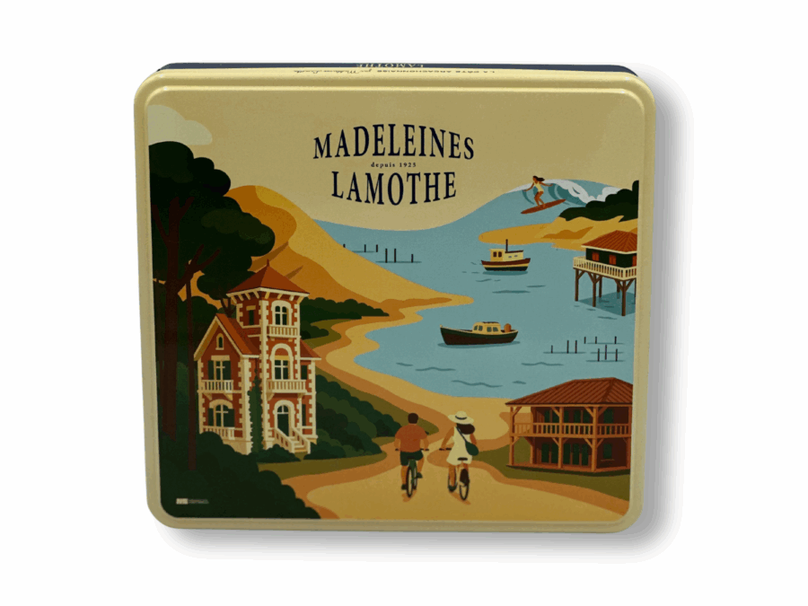 Coffret madeleines Arcachon