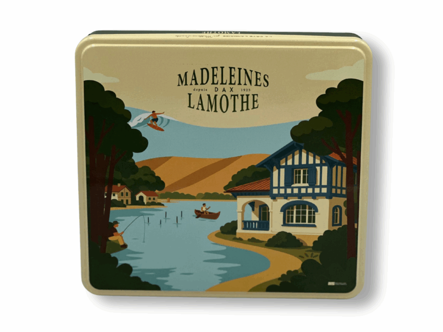 Coffret madeleines Hossegor