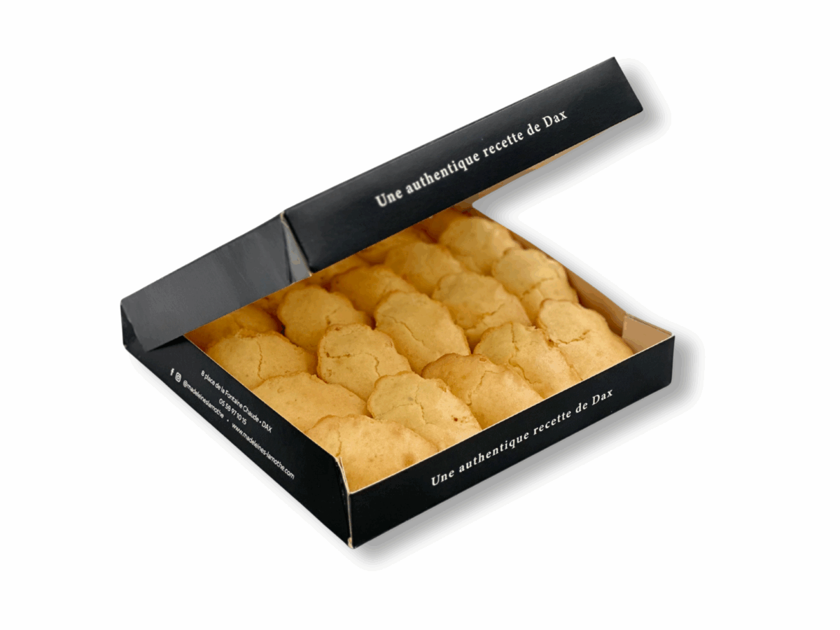 La boîte de 20 mini madeleines <br> (boîte dessin Jofo Hors série) – Image 2