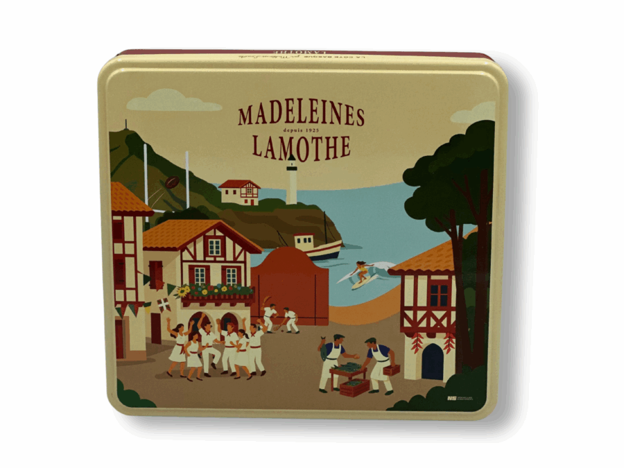 Coffret madeleines Pays Basque
